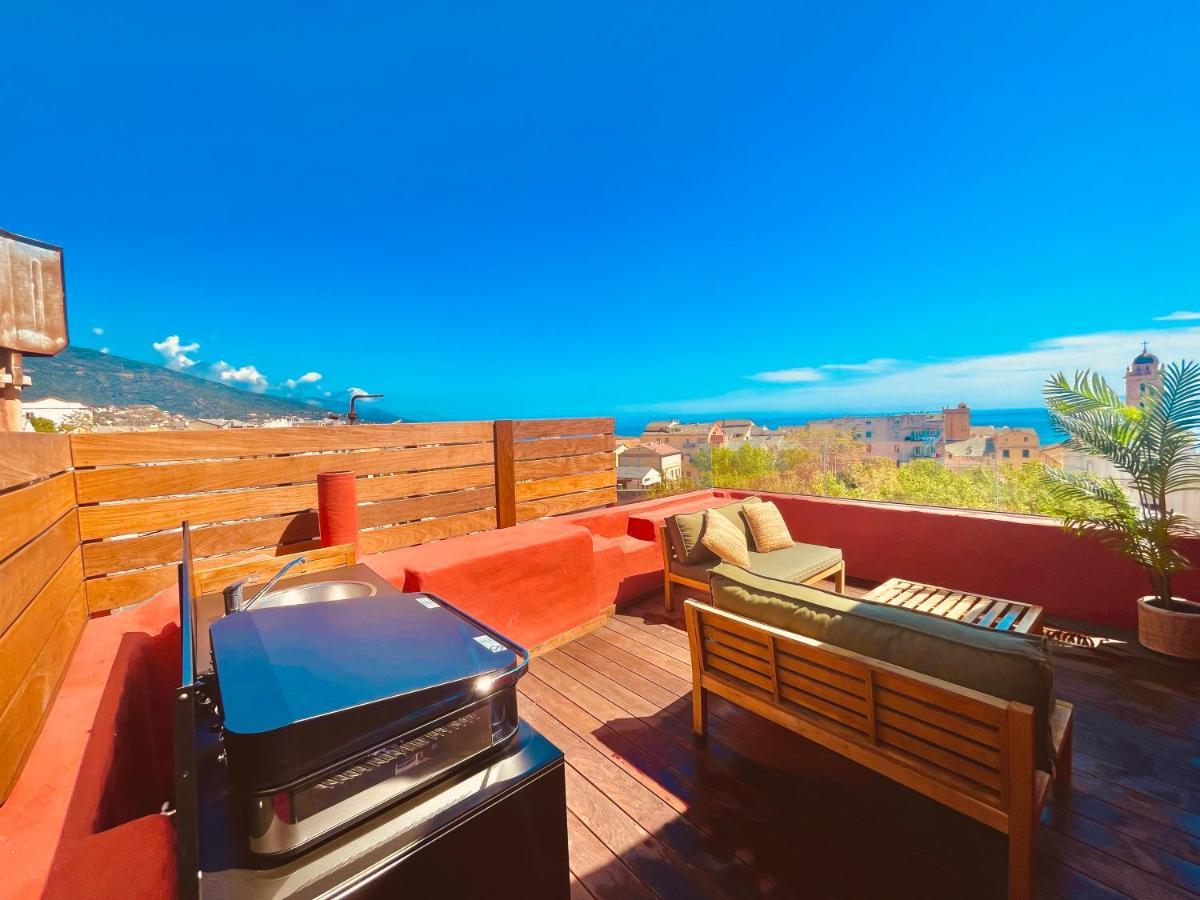 Pepites Bastiaises Piazza D'A Appartement Roof Top Vue Mer Coventry Exterior foto